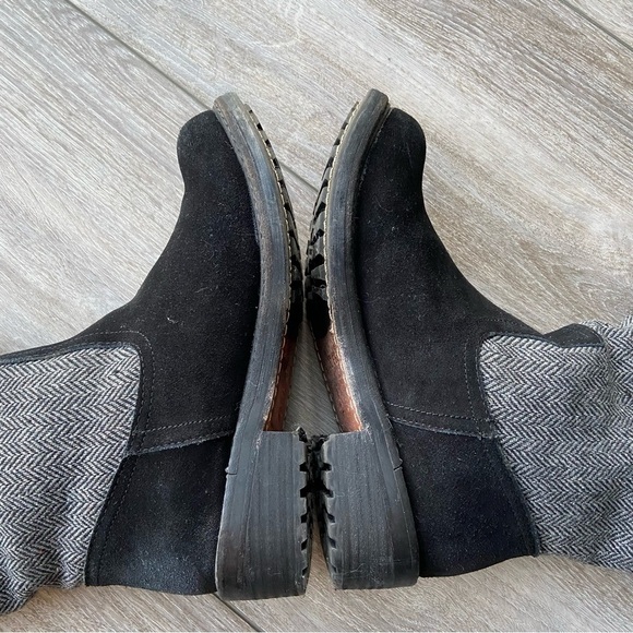 Grizzleez Zigi Danya Faux Fur  Lining Fold Over Suede Leather Boots - Picture 11 of 15